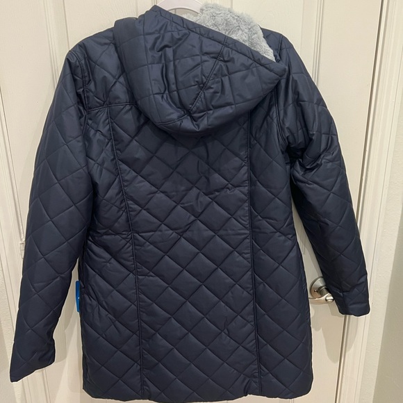 Columbia Jackets & Coats Long Coat With Soft Lining Navy Blue Size